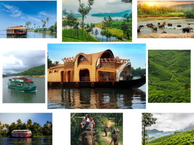 munnar, thekkady, alleppey, kochi